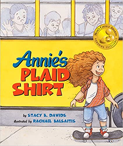 gender identity books for preschoolers- annies plaid shirt