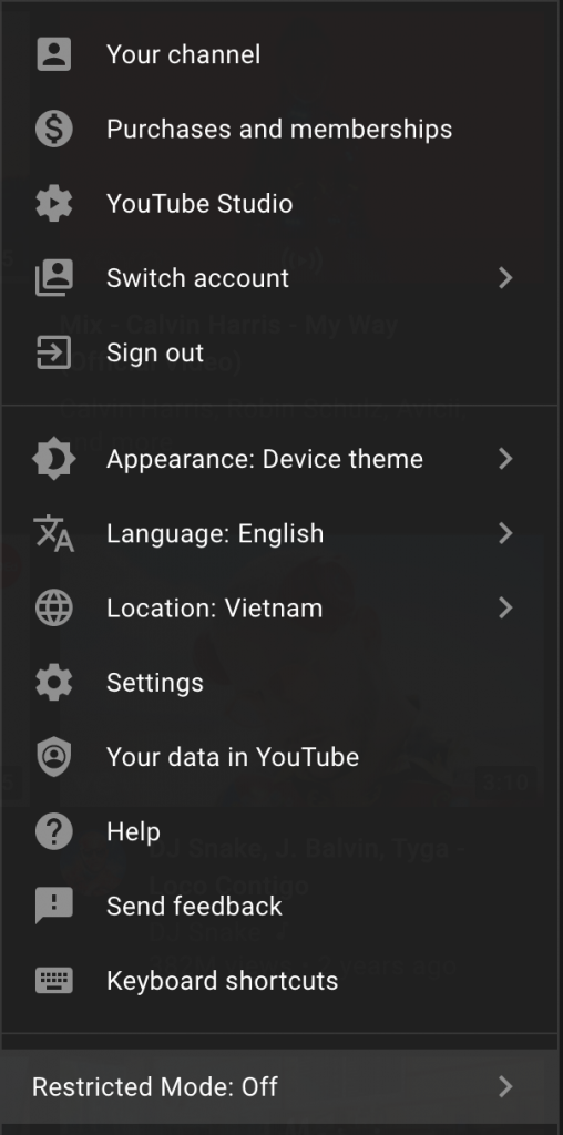 How to enable parental controls via Restricted Mode of Youtube