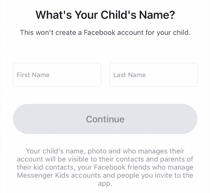 how to use messenger kids