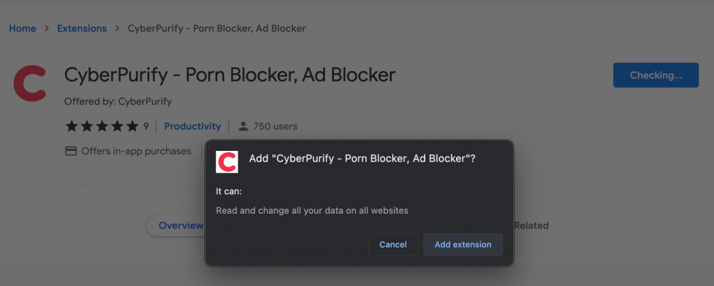 How to block adult content on Chrome