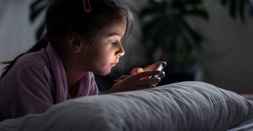 What harm were children experiencing online?