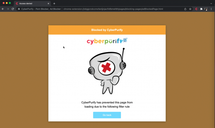 Porn blocker - CyberPurify Kids